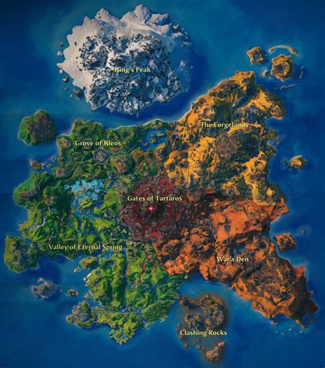 immortals fenyx rising locations.